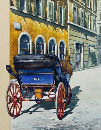 Carrozzella - - Acquarello - cm 25 x35 .jpg